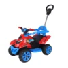 3732-3 Quadriciclo Infantil Elétrico com Empurrador Spider - Vermelho - 3