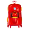 3850PM25-2 Mala Infantil Homem de Ferro 3D com Rodinhas - Vermelha - 2