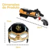 Kit Pistola Lançadora Dardos com Máscara - 3