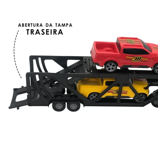 Cegonheira de Brinquedo com 4 Carrinhos - 3