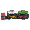 Cegonheira de Brinquedo com 4 Carrinhos