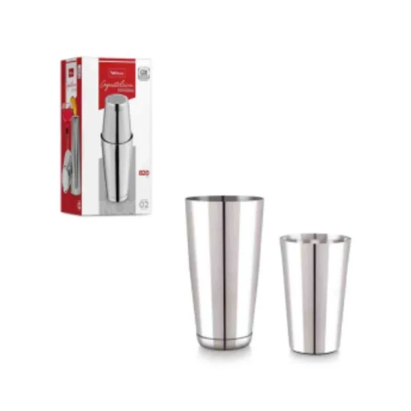 Coqueteleira Boston Profissional 2 Peças Inox 820ml - 3