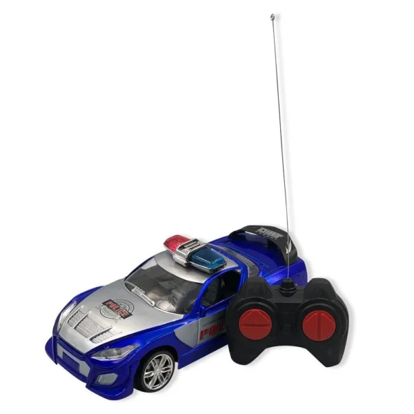 556674AZ-1 Carrinho De Polícia de Controle Remoto - 2