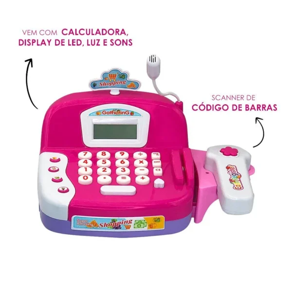 557220-4 Caixa Registradora com Luz e Som - 4
