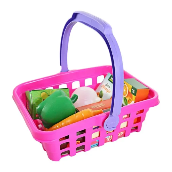 576-3 Cesta Supermercado Brinquedo com Frutas - 3
