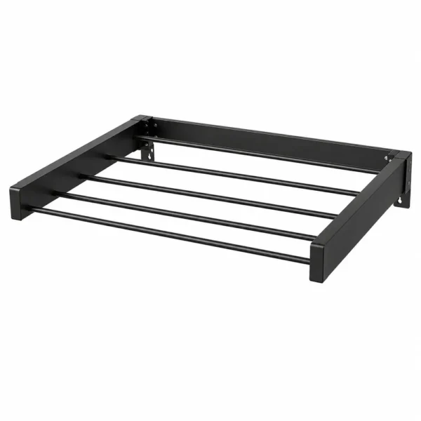 Varal de Parede 5 Varetas - Preto - 3
