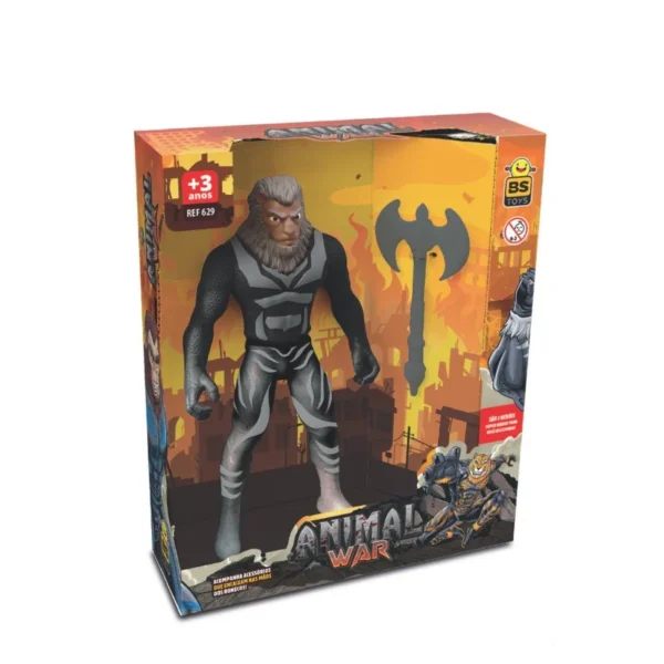 629-1 Brinquedo Infantil Super Herói Animal War