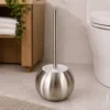 Escova Sanitária de Banheiro com Suporte - Inox - 4