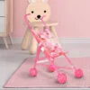 Carrinho De Boneca Dobrável Menina Brinquedo - 5
