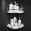 679-2 Porta Shampoo de Canto 2 Andares - Branca - 2