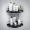 679-P-1 Porta Shampoo de Canto 2 Andares com Kit de - 2
