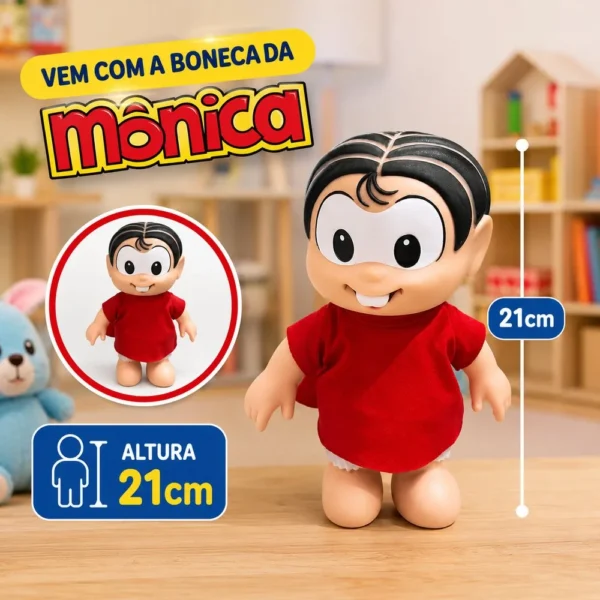 687BR-4 Casinha Infantil da Mônica - Branca - 4