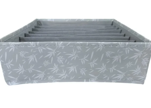 Organizador de Gaveta com 8 Compartimentos - Cinza - 8