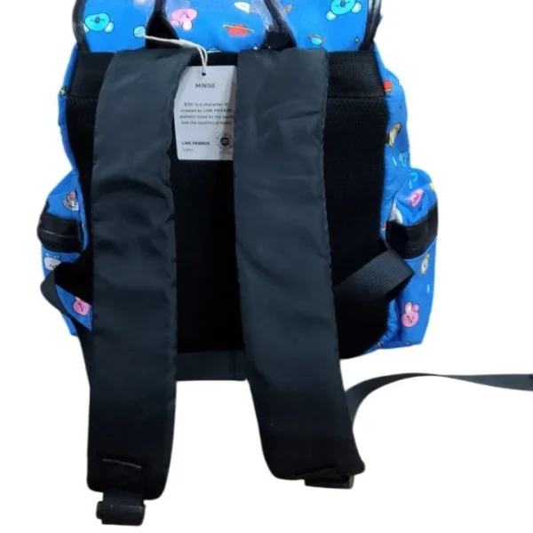 Mochila de Costa Infantil Fechamento Tipo Saco Personagens BT21
