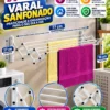 7000-3 Varal Sanfonado 4,5 metro - Branco - 3