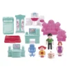Casa Boneca Infantil Maleta Luz Som Móveis Acessórios Portátil Brinquedo - 2