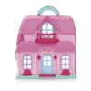 Casa Boneca Infantil Maleta Luz Som Móveis Acessórios Portátil Brinquedo - 3