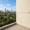 7281-1 Varal de Aço 15 Metros em PVC - Dourado