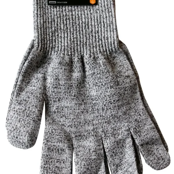 814340-1 Par de Luvas Anticorte Profissional - Cinza