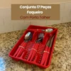 838599-1 Conjunto 17 Peças Faqueiro com Porta Talher - 2