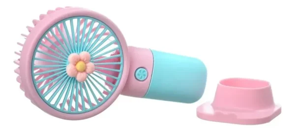 855978-1 Mini Ventilador Portátil USB Recarregável