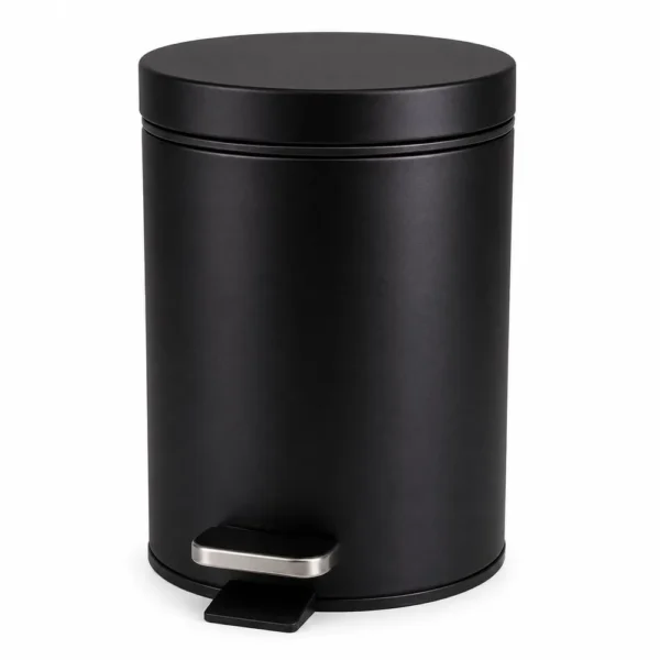 860521-2 Lixeira com Pedal 3 Litros - Preta - 2