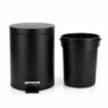 860545-3 Lixeira com Pedal e Tampa 5 Litros - Preta - 3