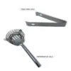 Kit Bar 5pçs Coqueteleira Profissional Aço Inox 550ml Caipirinha - 4