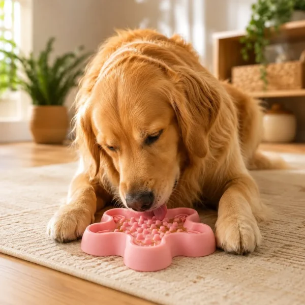 894885-1 Comedouro Lento Para Cães e Gato 24cm - Sortido