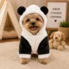 895714-1 Roupa para Pet Panda - Branco