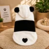 895714-5 Roupa para Pet Panda - Branco - 5
