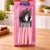 966481-3 Conjunto Talheres New Caprese 12 Peças - Rosa - 3