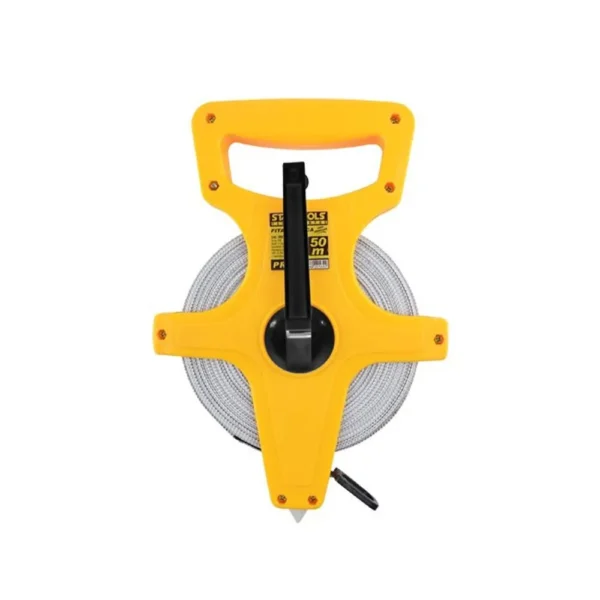 AR0115-1 Fita Métrica com Manivela e Alça 50 Metros - Amarela