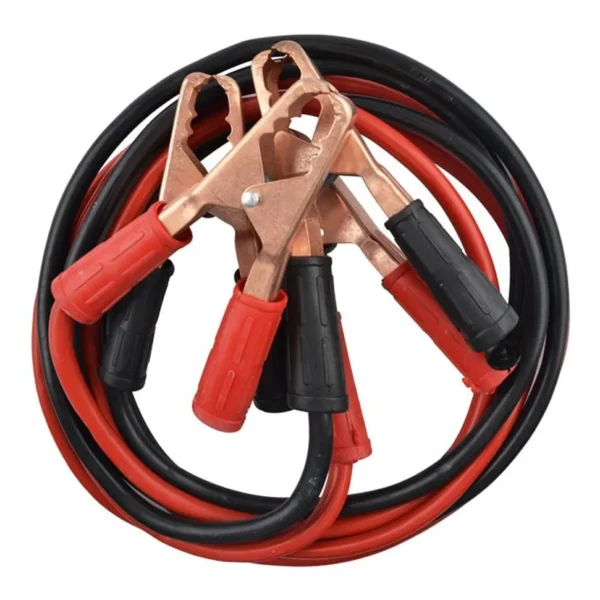 Kit 2 Cabos Para Recarga de Bateria Automotiva