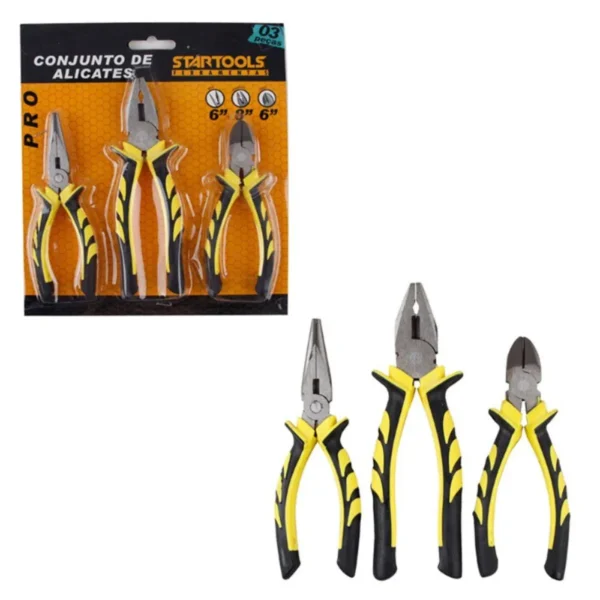 AR0403-1 Conjunto de Alicates Profissional Ferramentas