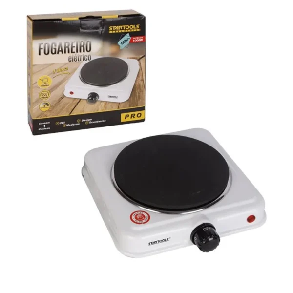 AR0543-1 Fogareiro Elétrico Indução 1 Boca 127V - Branca