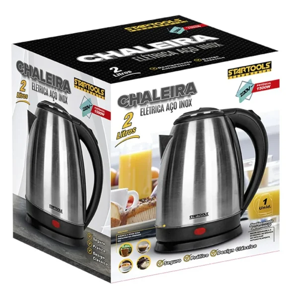 AR0560-1 Chaleira Jarra Elétrica 2 Litros - 2