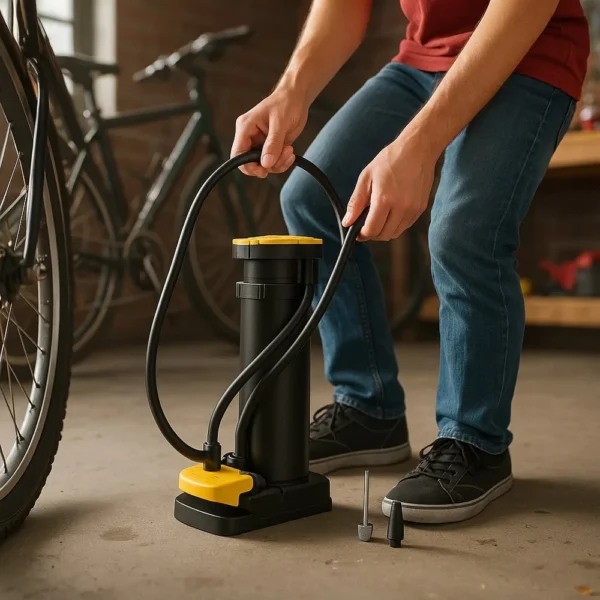 AR0604-5 Bomba de Ar com Pedal e Adaptador - 5