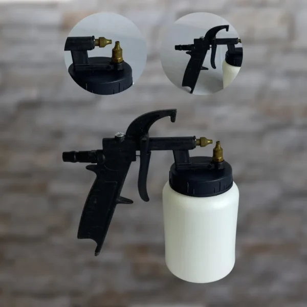 AR0627-3 Pistola Para Pintura Ar Direto 500ml - 3