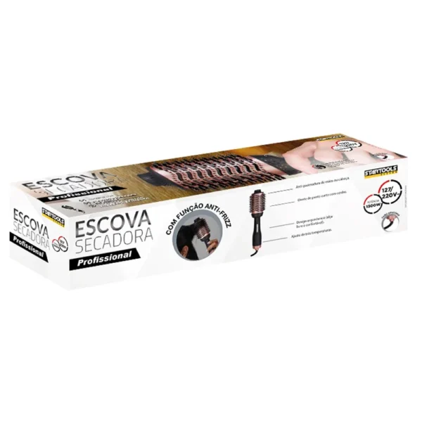 AR0887-1 Escova Secadora de Cabelo Profissional Bivolt 1300W