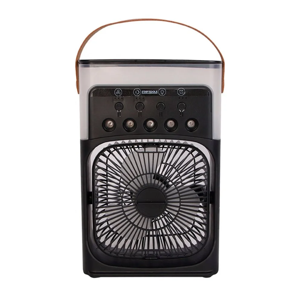 AR0921-2 Climatizador e Ventilador Portátil LED Bivolt 10W - Preta - 2