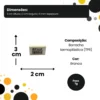 BM2154-5 Kit Caixa com 60 Borrachas Brancas - 5