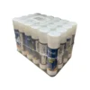 Conjunto com 24 unidades Cola Bastão Branca de Uso Escolar