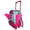 Mochila Infantil Escolar Borboleta Rodinha Rosa - 4