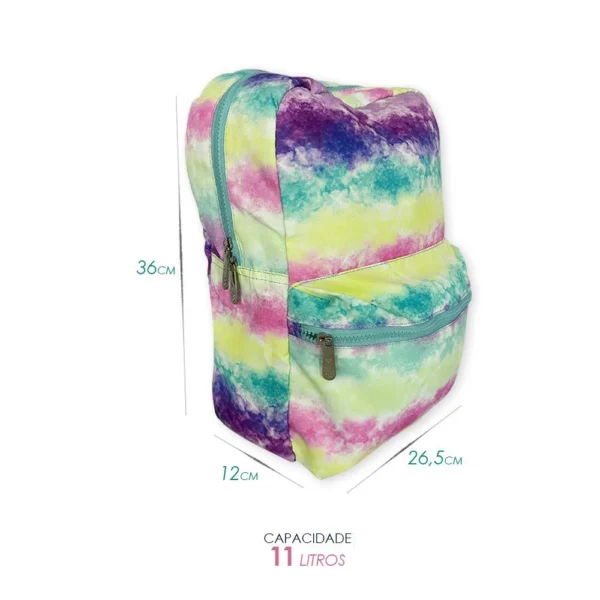 BPF30971AZ-1 Mochila Feminina Juvenil Tie Dye - 3