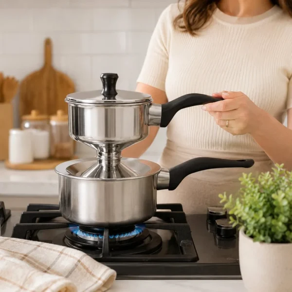 Cuscuzeira Inox 9,5cm