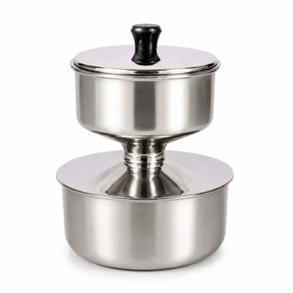 Cuscuzeira Inox 9,5cm - 2
