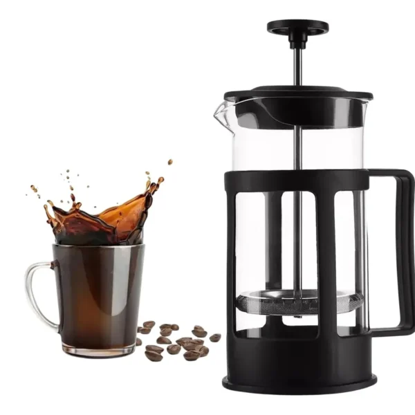 Cafeteira Francesa 600ml - Preta