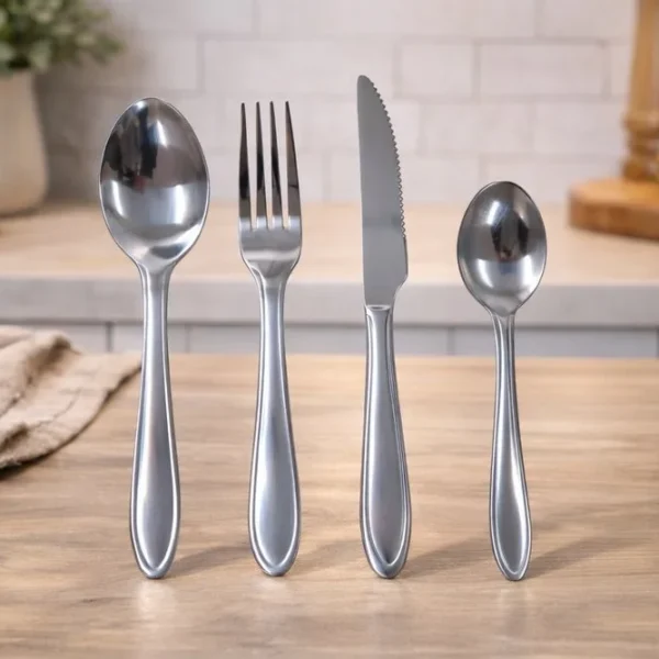 Conjunto de Talheres 24 Peças Sunshine - Inox - 2