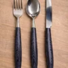CO2308160-1 Conjunto talheres 12 peças de inox / Preta